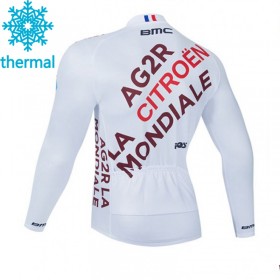 Radtrikot 2021 AG2R Citroen Team Winter Thermal Fleece N001